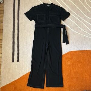 Stretchy Black Jumpsuit